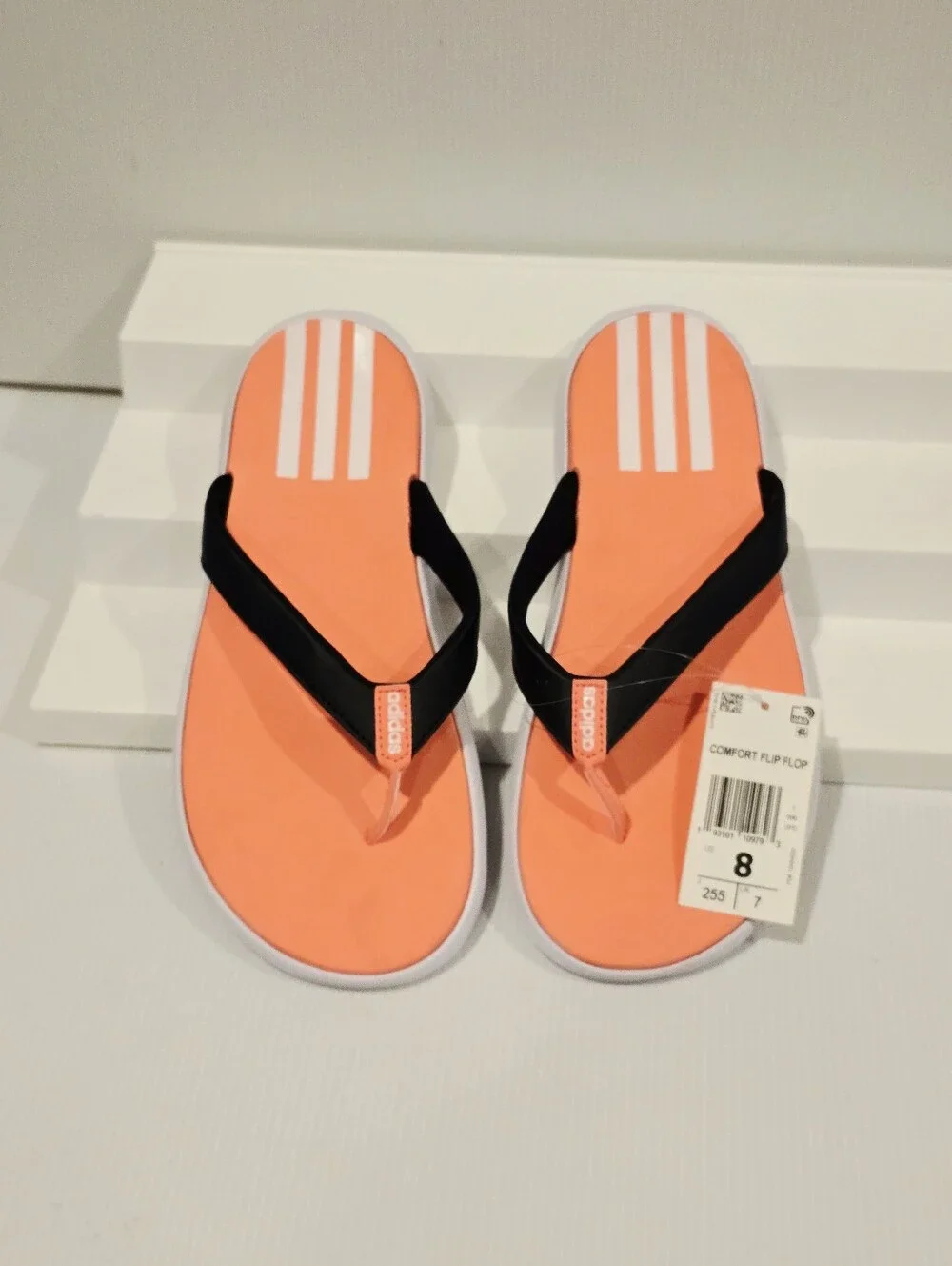 Adidas Women's Comfort Flip Flops Size 8